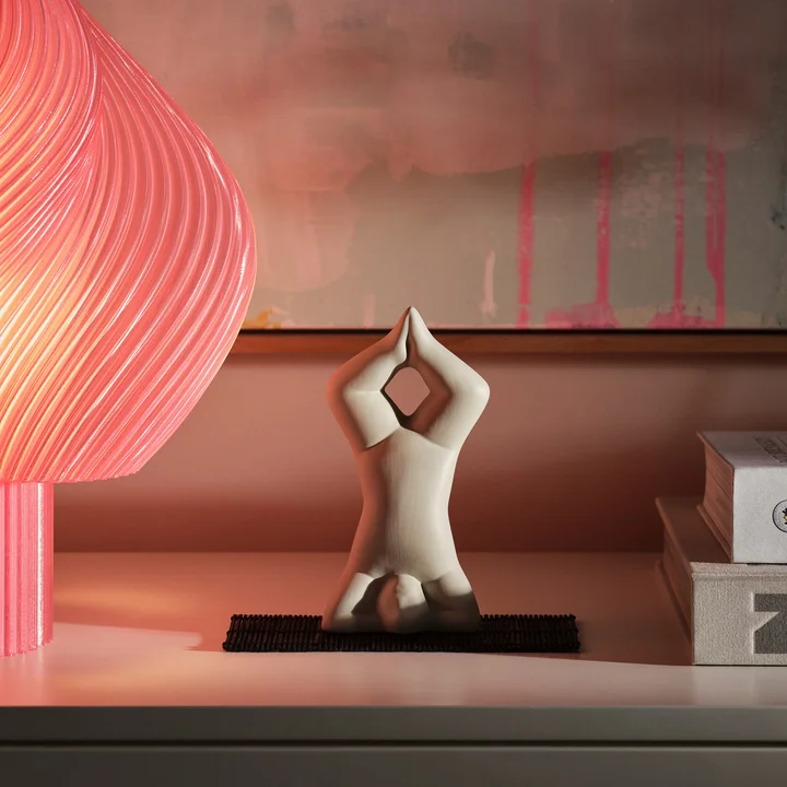 Design House Stockholm - Yoga Skulptur Nr. 3, hellgrau
