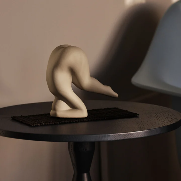 Design House Stockholm - Yoga Skulptur Nr. 1, hellgrau