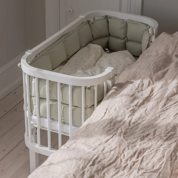 Sebra - Beistellbett, weiß