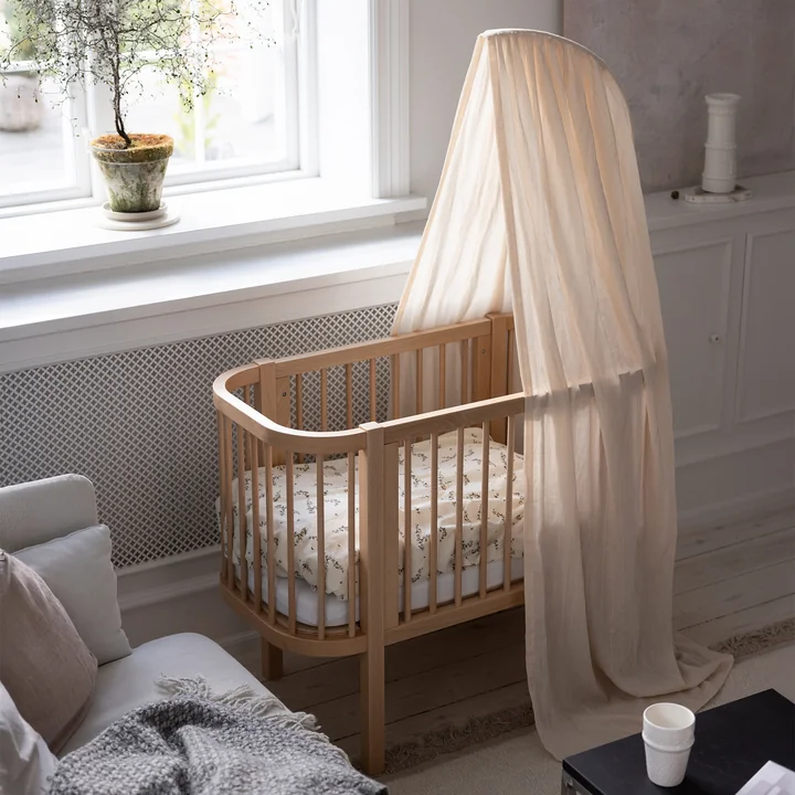 Sebra - Beistellbett, Wooden Edition