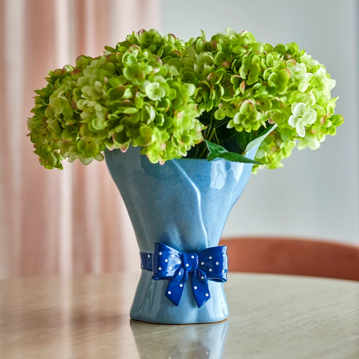 Bloomingville - Belivia Vase, blau