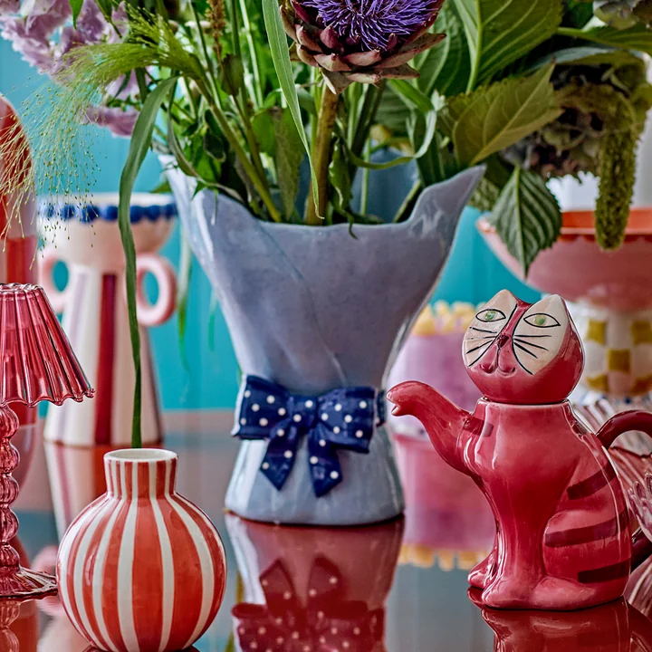 Bloomingville - Belivia Vase, blau