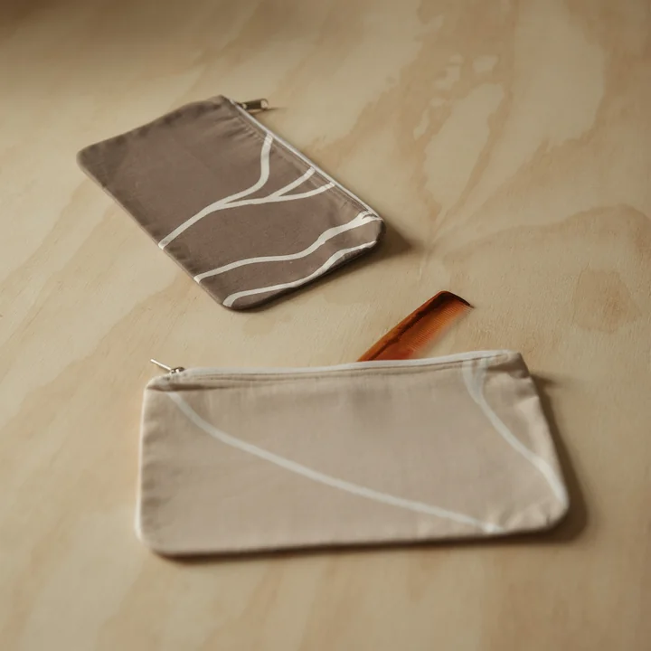 The Organic Company - RECONNECT Kosmetiktasche, clay und pale honey