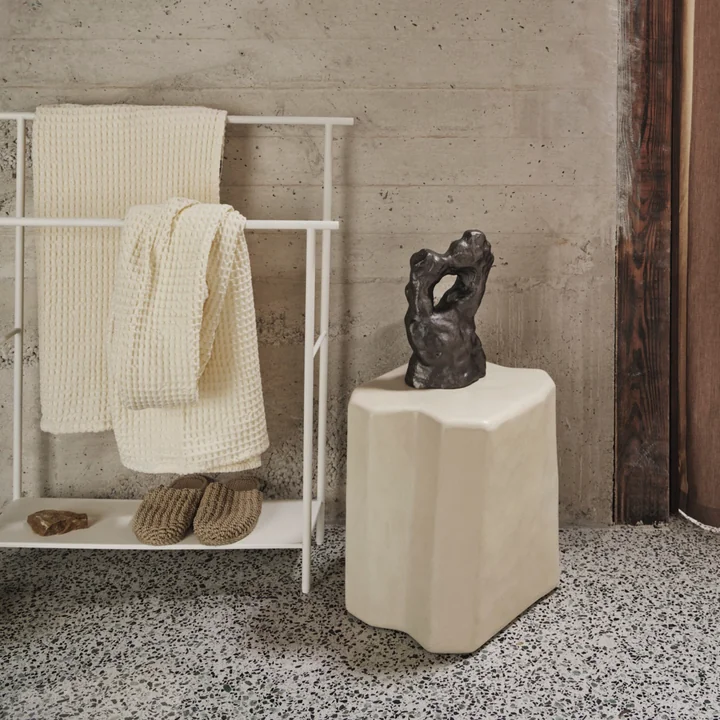 Ferm Living - Dora Handtuchhalter, weiß