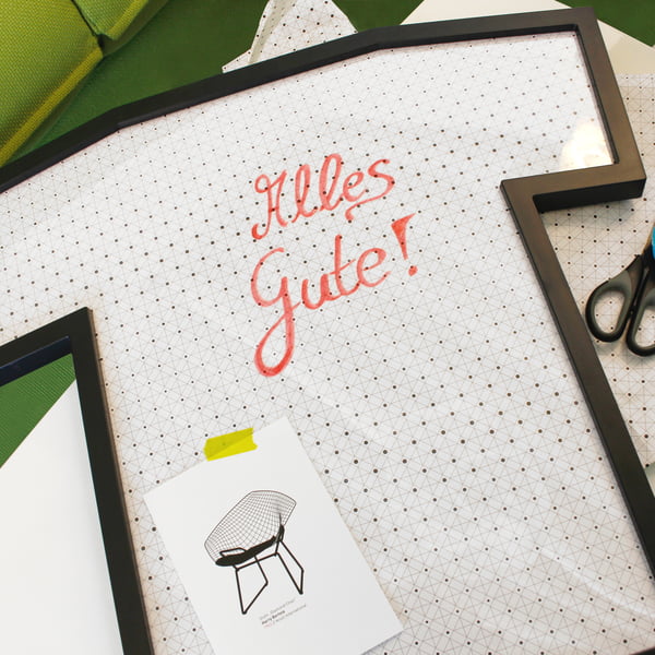 Ein Memoboard aus einem Umbra T-Frame basteln