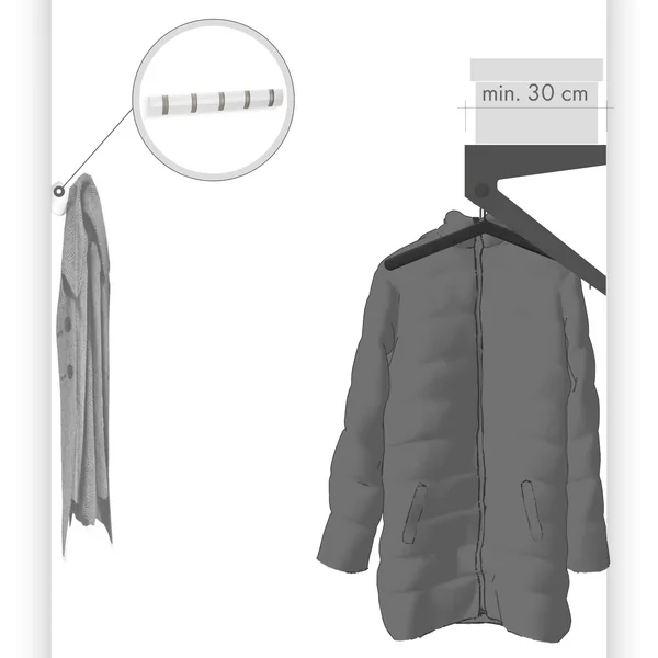 PUK Hängegarderobe