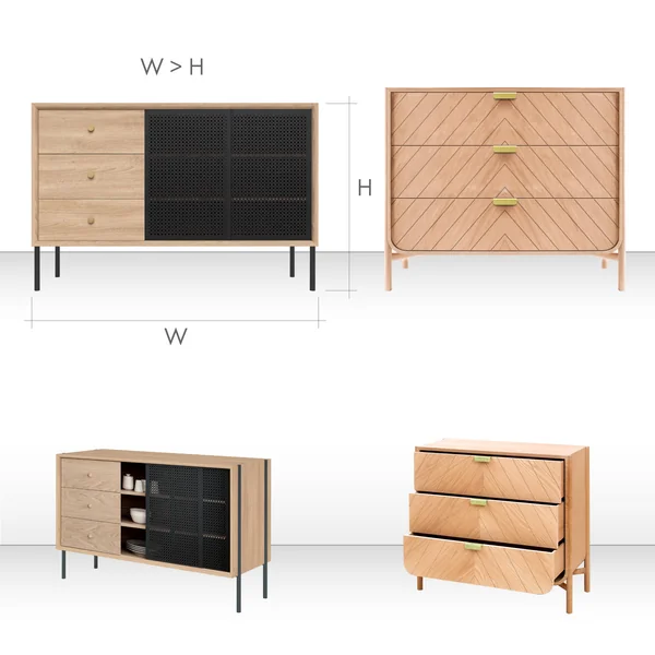 Sideboard vs. Kommode