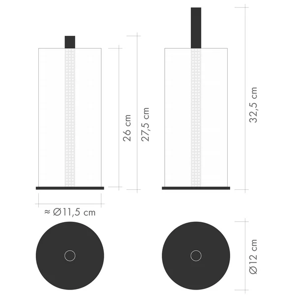 Küchenrollenhalter – die richtige Größe