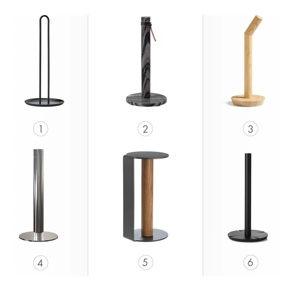 Küchenrollenständer und ihr Material