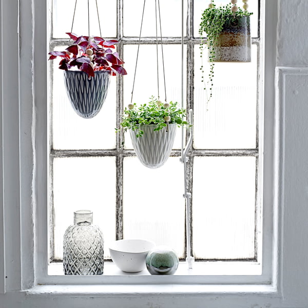 Die Bloomingville - Glas-Vase in grün