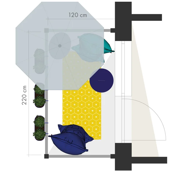 Infografik - Balkone