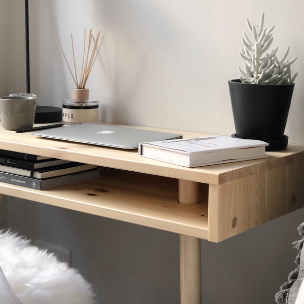 Capo Konsolentisch in Natur von Karup Design als Schreibtisch