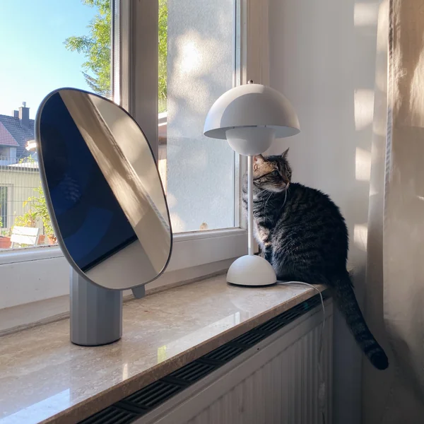 Muuto - Mimic Tischspiegel, grau