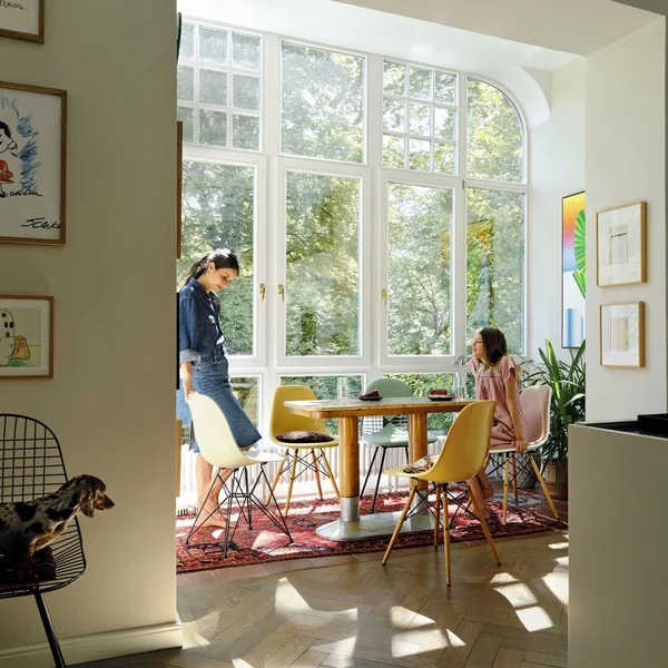 Vitra - Eames Plastic Side Chair DSW, gelb