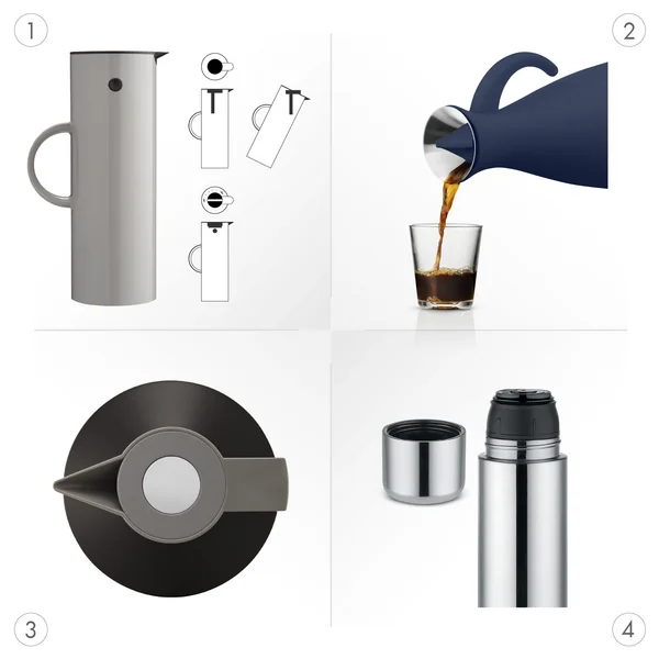 Thermoskannen: der richtige Verschluss