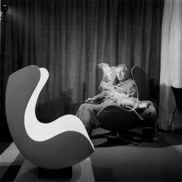 Fritz Hansen - Egg Chair mit Arne Jacobsen