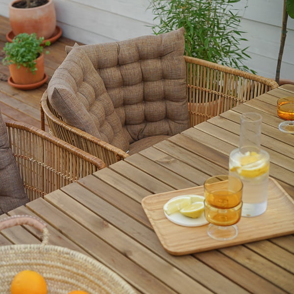 House Doctor - Cuun Rattan Lounge Chairs - ferm Living - Ripple