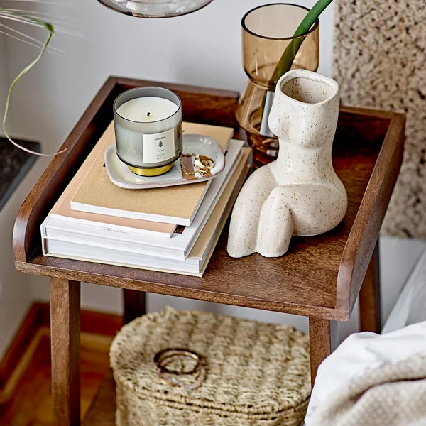 Charnel Vase, H 18 cm von Bloomingville in natur