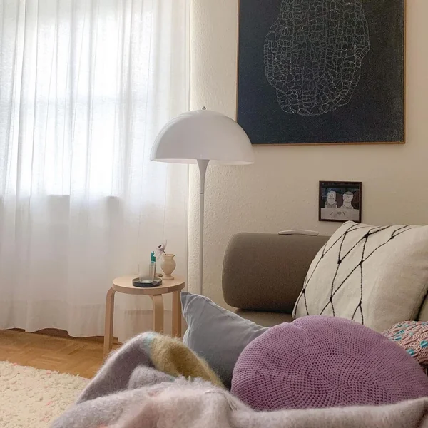 Artek - Hocker 60, Birkenfurnier