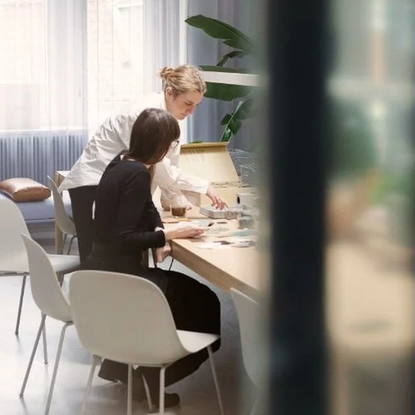 Arbeitssituation mit Trine Mulvad Steffensen von Muuto