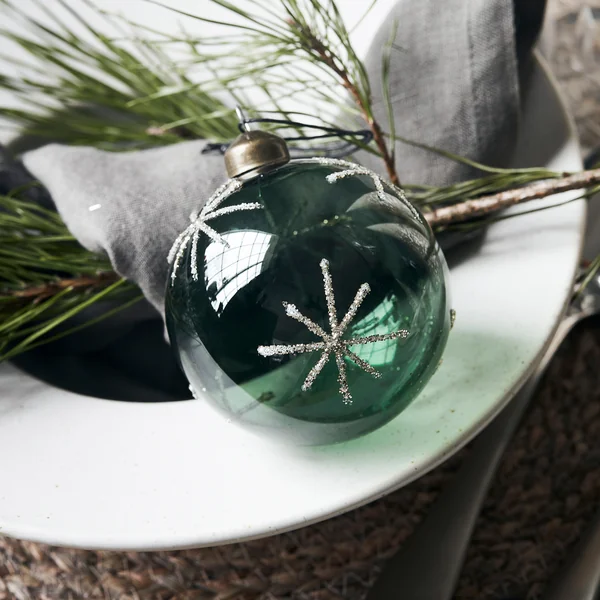 Glas Star Christbaumkugel von House Doctor