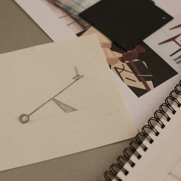 Behind the Scenes Colin King Audo Skizze