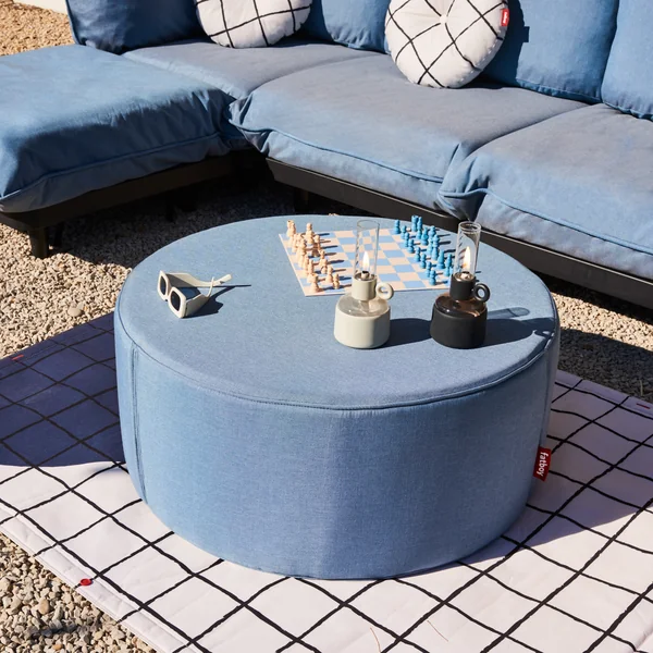 Fatboy - Pfffh Outdoor Hocker, storm blue