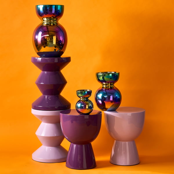 Pols Potten - Boolb Vase, mehrfarbig - Tip Tap Hocker