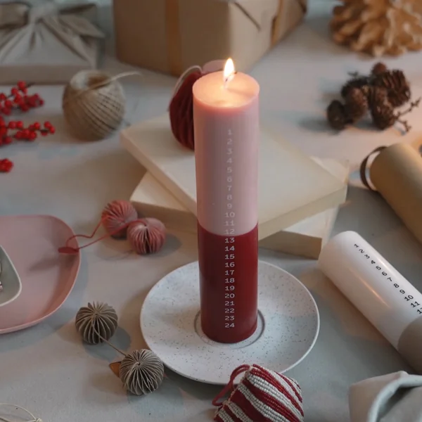 Broste Copenhagen - Duo Kalenderkerze