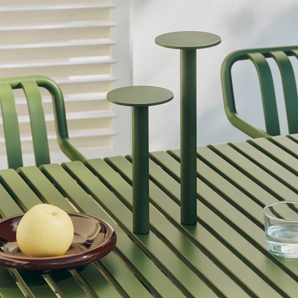 HAY - Host Portable LED Tischleuchten, olive